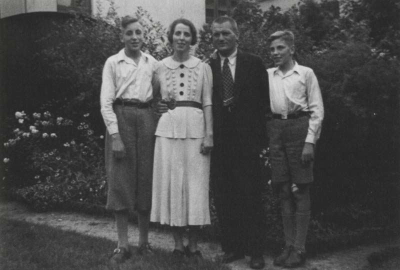 Die Familie nach der Haftentlassung Arndts, 1939